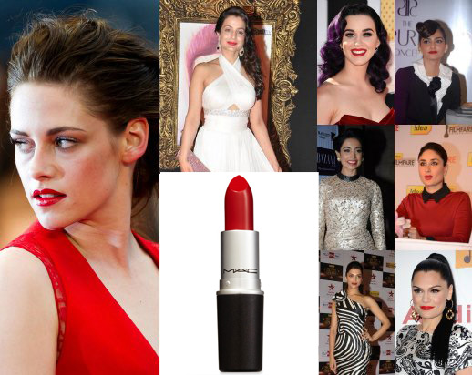 Red Lipstick Collage